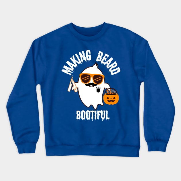 Making Beard Bootiful Crewneck Sweatshirt by undrbolink